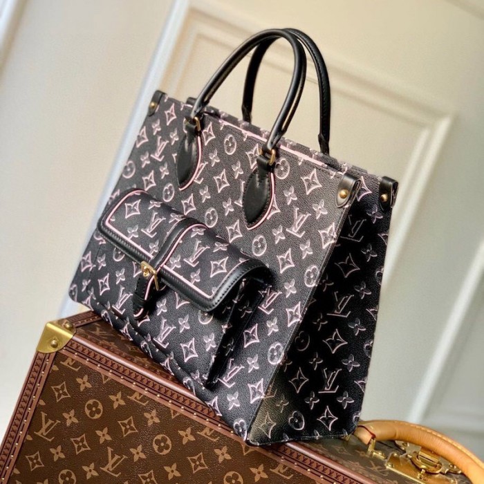 l**is V*t*n monogram coated canvas onthego mm m46154