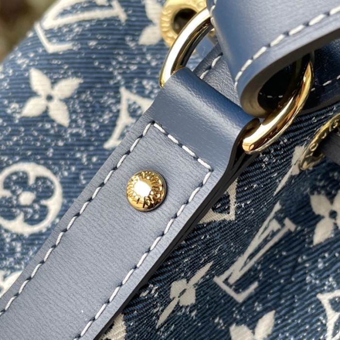 l**is V*t*n monogram denim petit noe bag m59606