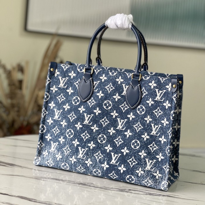 l**is V*t*n monogram denim onthego mm m59608
