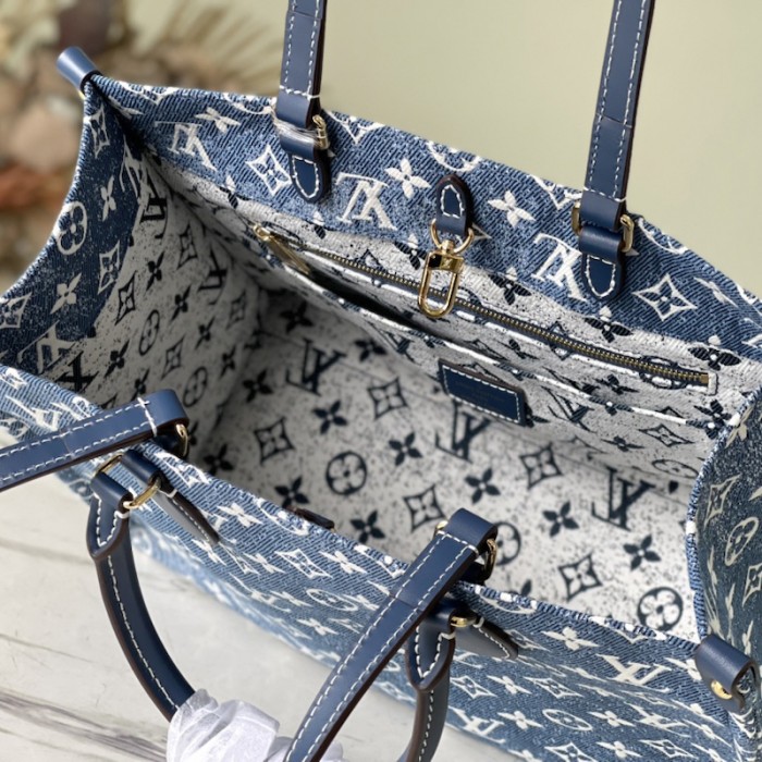 l**is V*t*n monogram denim onthego mm m59608