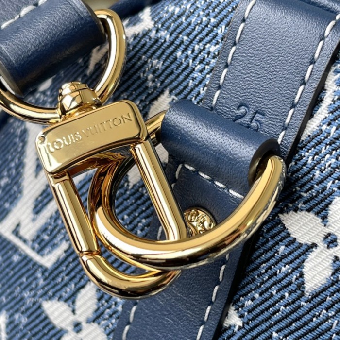 l**is V*t*n monogram denim speedy bandouliere 25 m59609