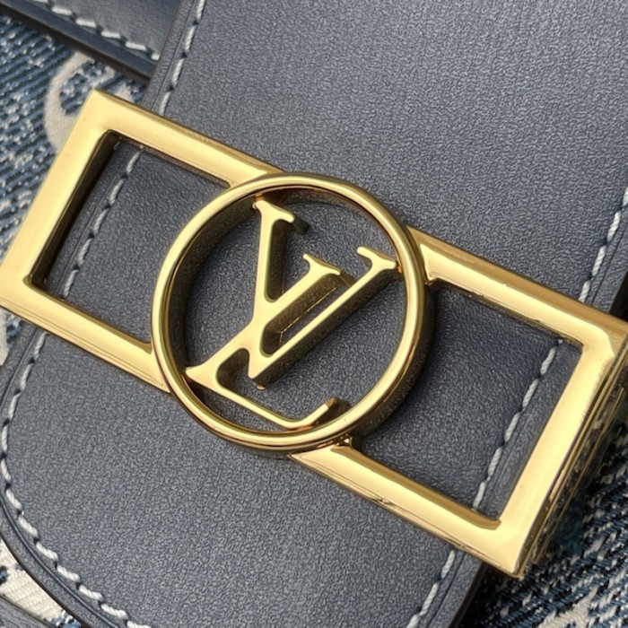 l**is V*t*n monogram denim dauphine mm m59631