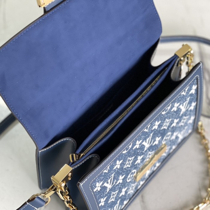 l**is V*t*n monogram denim dauphine mm m59631