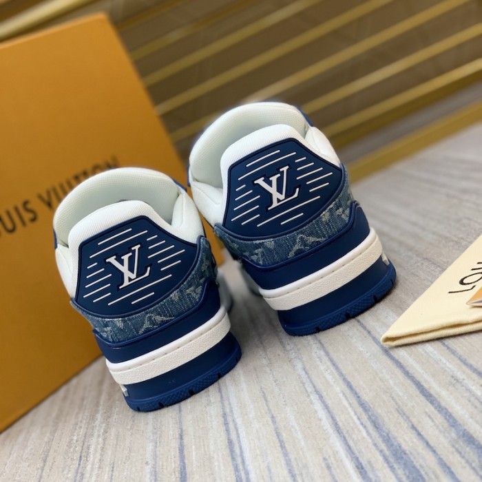 l**is V*t*n trainer sneaker 1a9jgt blue denim