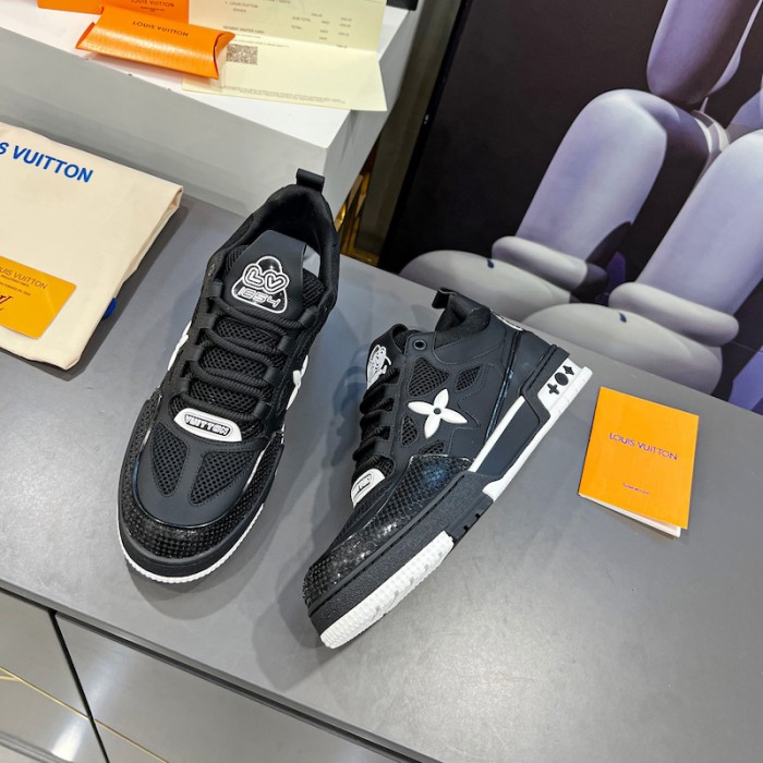 l**is V*t*n lv skate sneaker black 1aarr1
