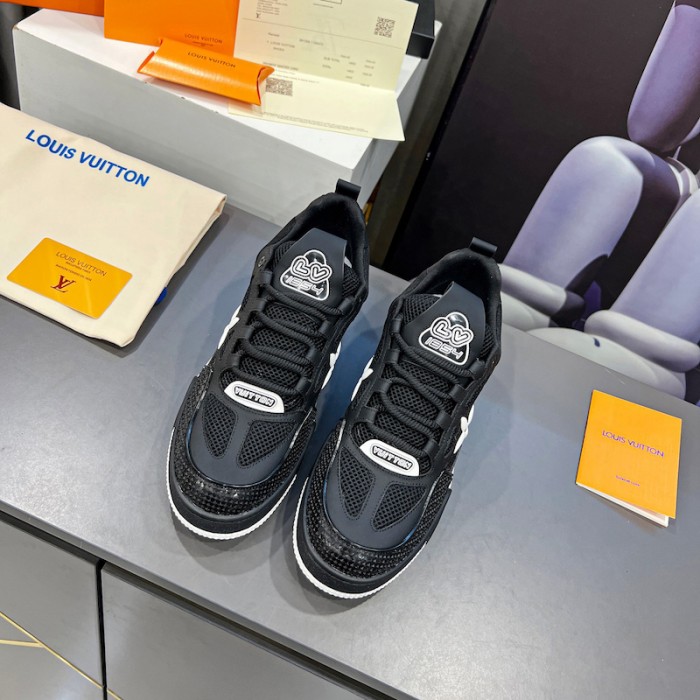 l**is V*t*n lv skate sneaker black 1aarr1