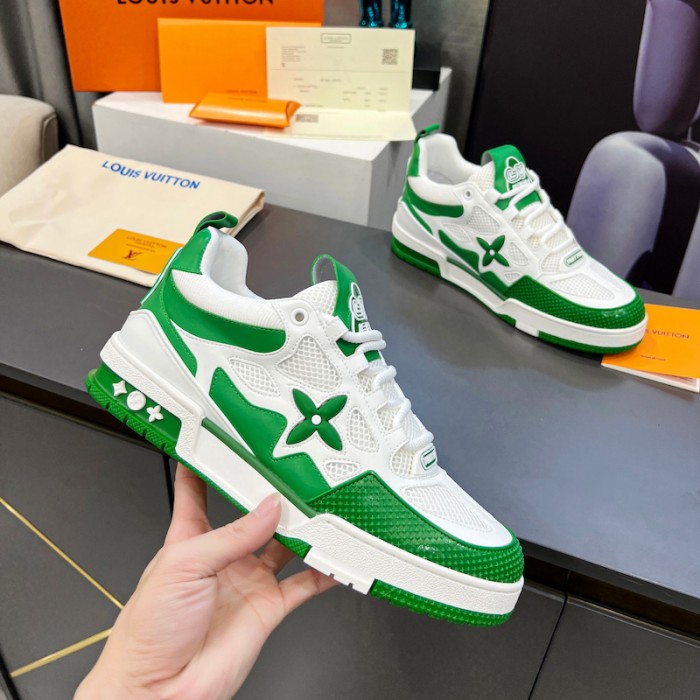 l**is V*t*n lv skate sneaker green