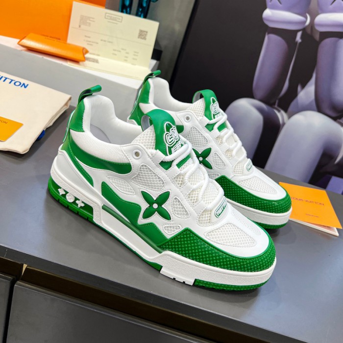 l**is V*t*n lv skate sneaker green