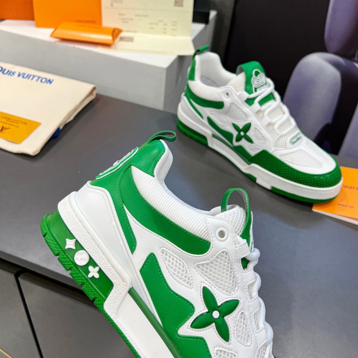 l**is V*t*n lv skate sneaker green