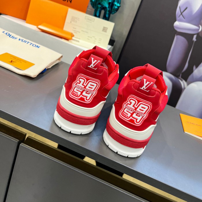 l**is V*t*n lv skate sneaker red 1aars5