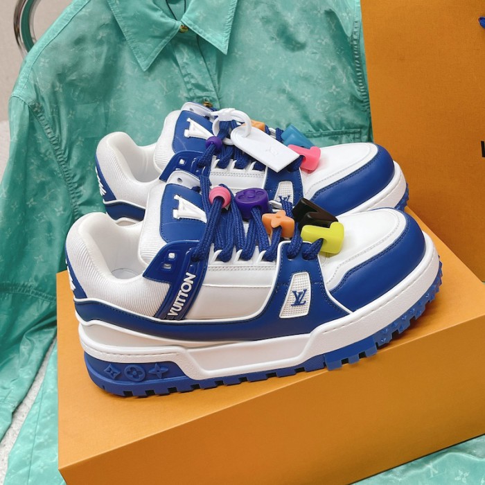 l**is V*t*n lv trainer maxi sneaker blue
