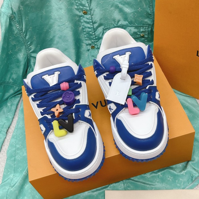 l**is V*t*n lv trainer maxi sneaker blue