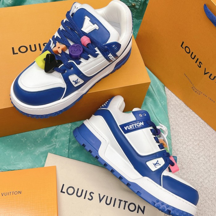 l**is V*t*n lv trainer maxi sneaker blue