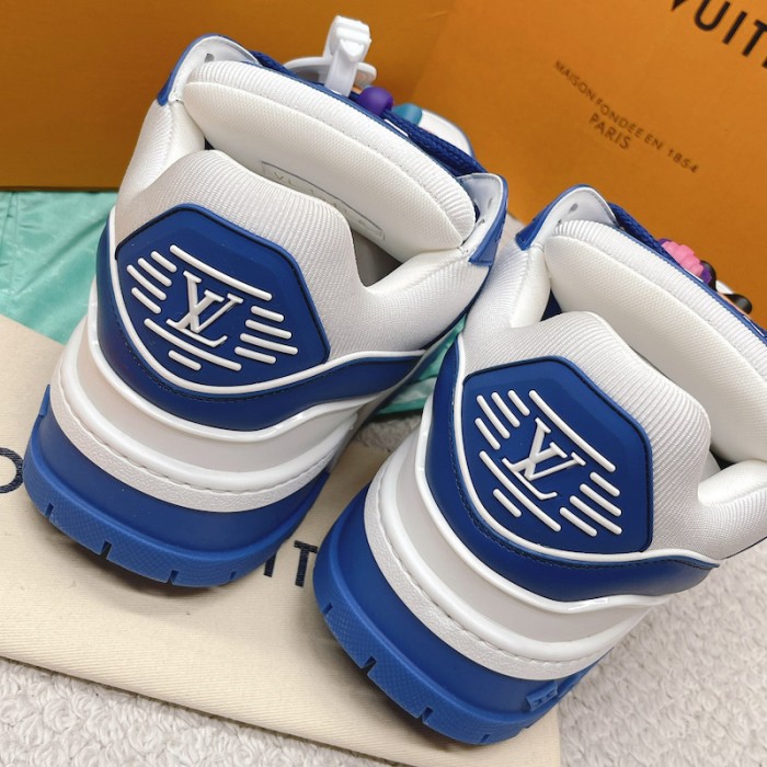l**is V*t*n lv trainer maxi sneaker blue