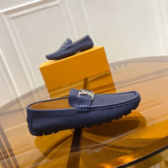 l**is V*t*n monte carlo moccasin loafers blue