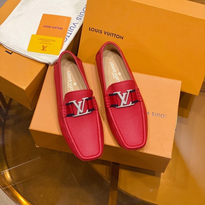 l**is V*t*n monte carlo moccasin loafers red