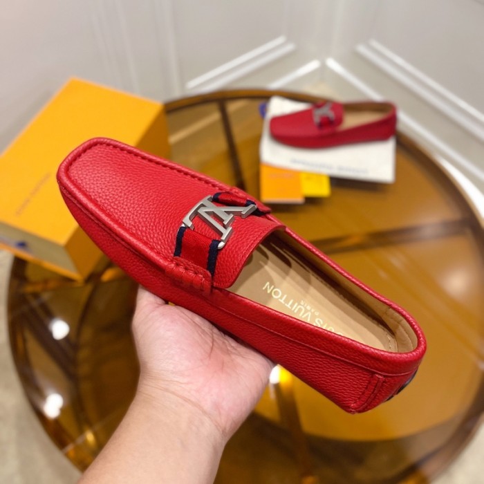 l**is V*t*n monte carlo moccasin loafers red