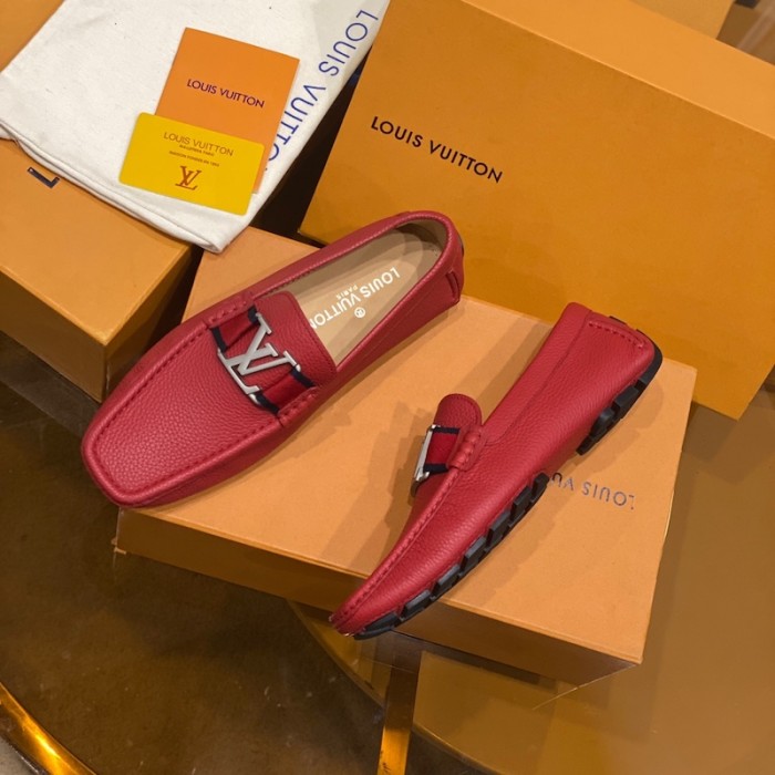 l**is V*t*n monte carlo moccasin loafers red