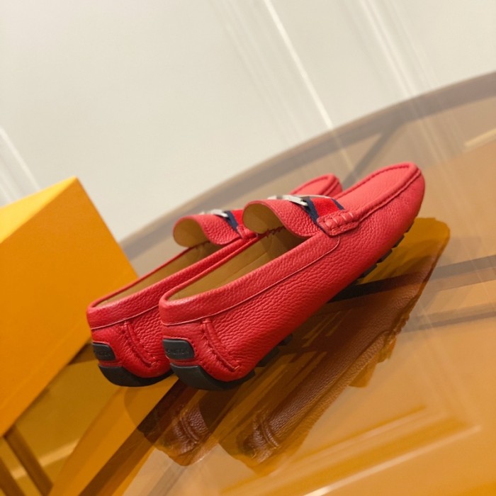 l**is V*t*n monte carlo moccasin loafers red