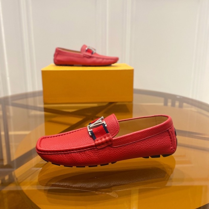l**is V*t*n monte carlo moccasin loafers red