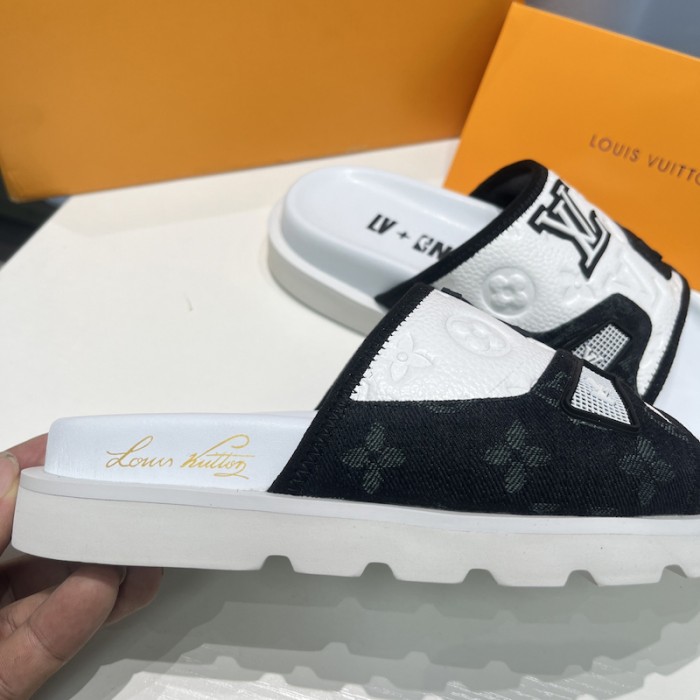 l**is V*t*n x nba trainer mule black