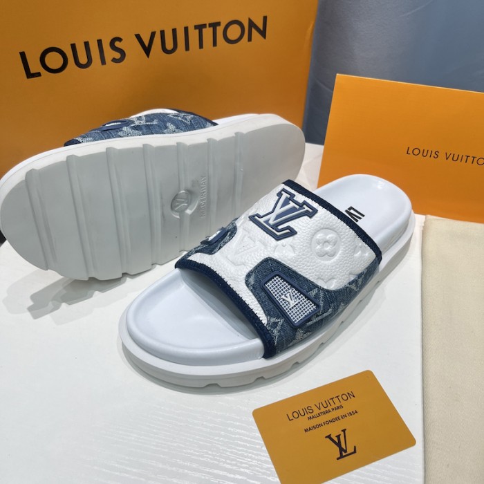 l**is V*t*n x nba trainer mule blue