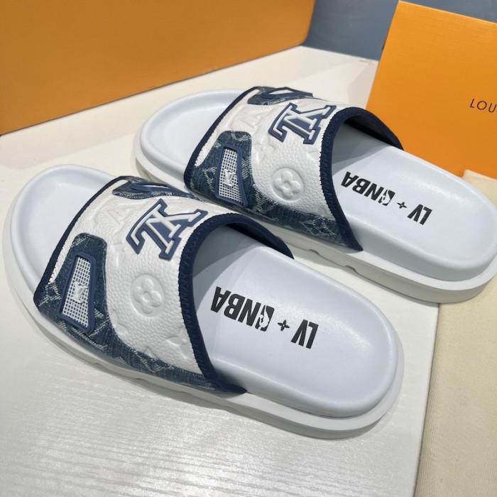 l**is V*t*n x nba trainer mule blue