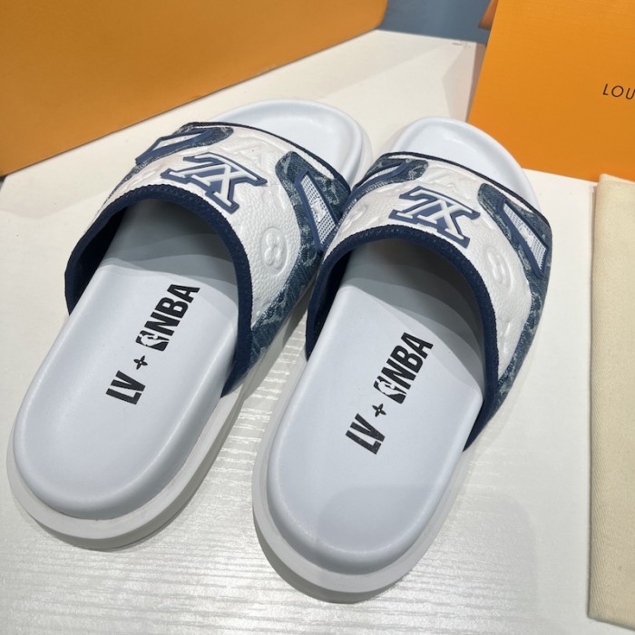 l**is V*t*n x nba trainer mule blue