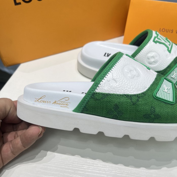 l**is V*t*n x nba trainer mule green