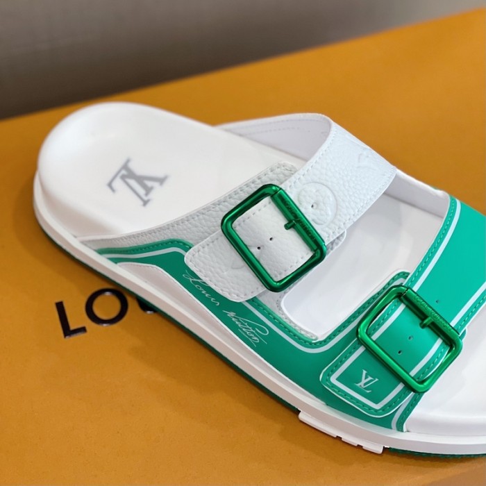 l**is V*t*n lv trainer mules green