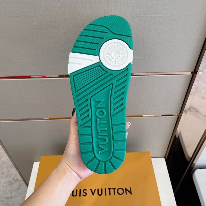 l**is V*t*n lv trainer mules green
