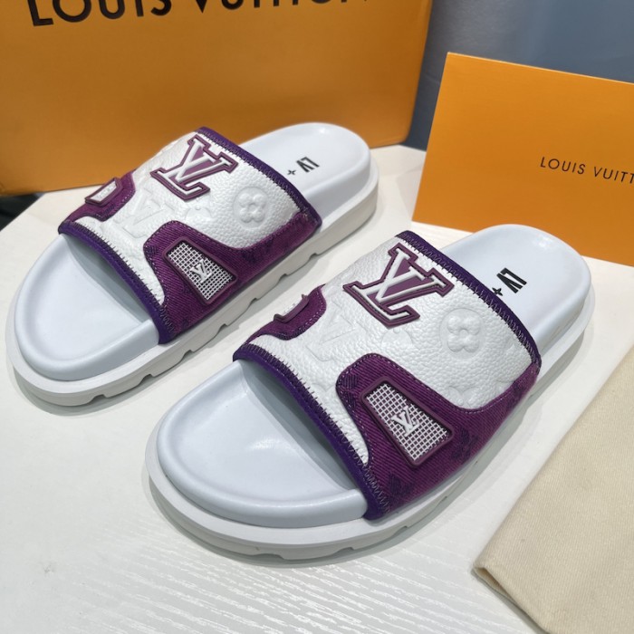 l**is V*t*n x nba trainer mule purple