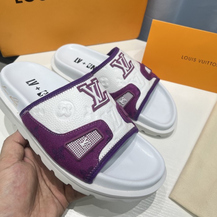 l**is V*t*n x nba trainer mule purple