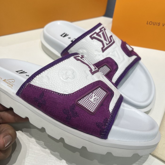 l**is V*t*n x nba trainer mule purple