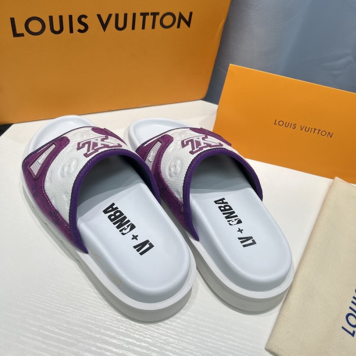 l**is V*t*n x nba trainer mule purple