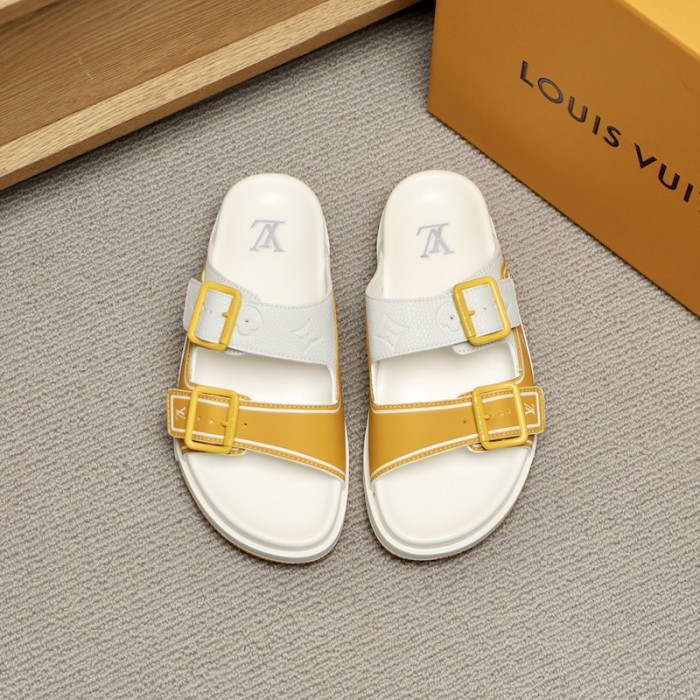 l**is V*t*n lv trainer mules yellow