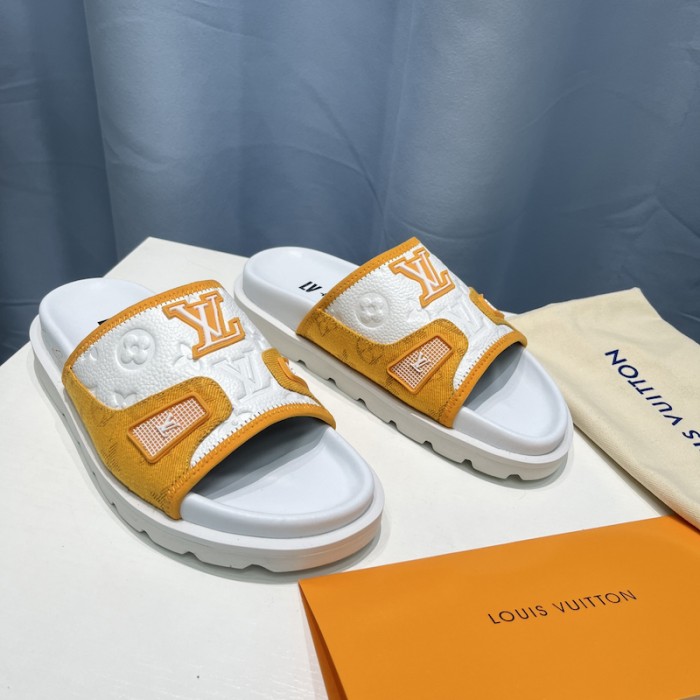 l**is V*t*n x nba trainer mule yellow