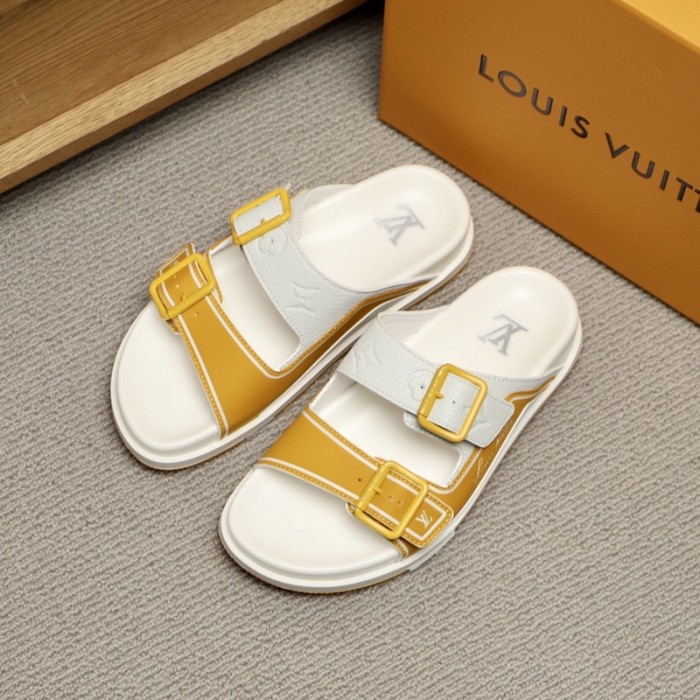 l**is V*t*n lv trainer mules yellow