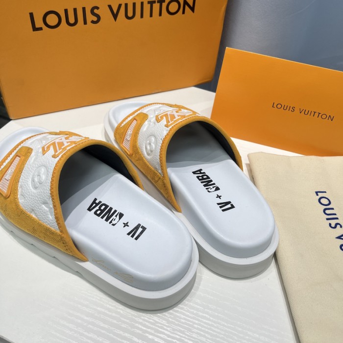 l**is V*t*n x nba trainer mule yellow
