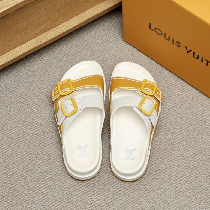 l**is V*t*n lv trainer mules yellow