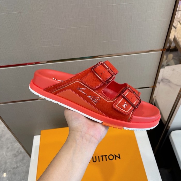 l**is V*t*n lv trainer mules red