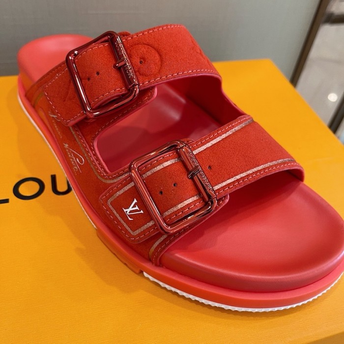 l**is V*t*n lv trainer mules red