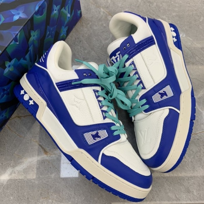 LV Trainer Sneaker Blue 1A813Q