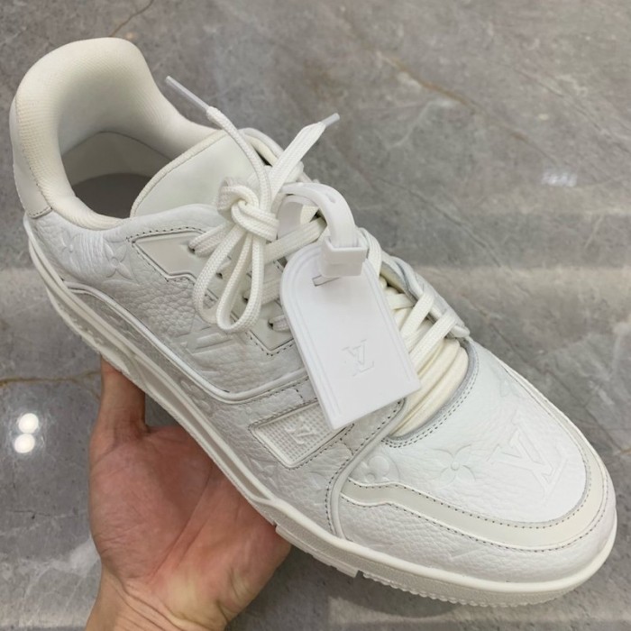 LV Trainer Sneaker White 1A8100