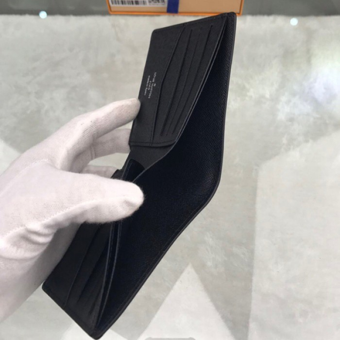 lv x Sup*e slender wallet black m60332