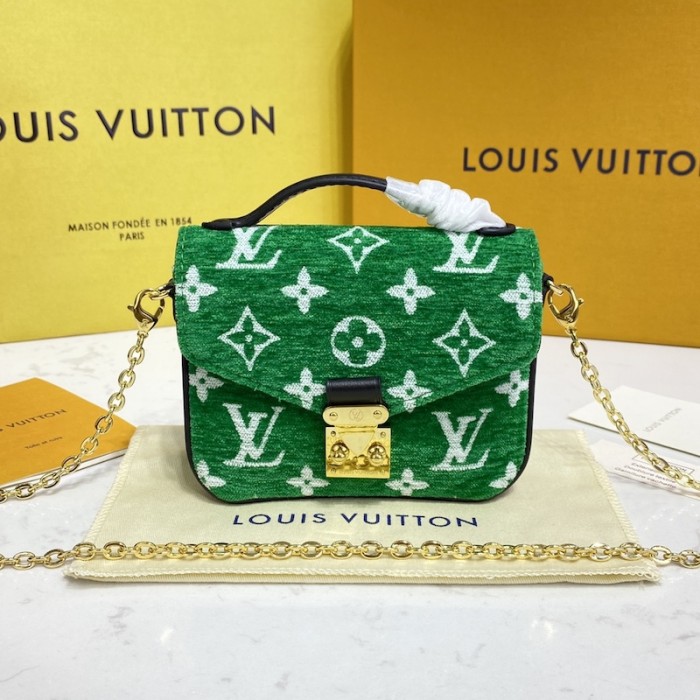 l**is V*t*n monogram jacquard velvet micro metis bag lv m81494