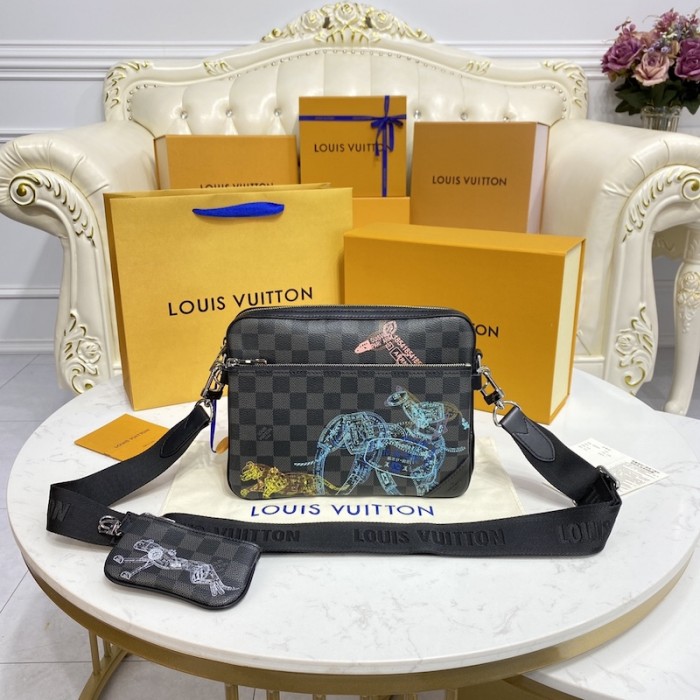 l**is V*t*n trio messenger bag lv n58040