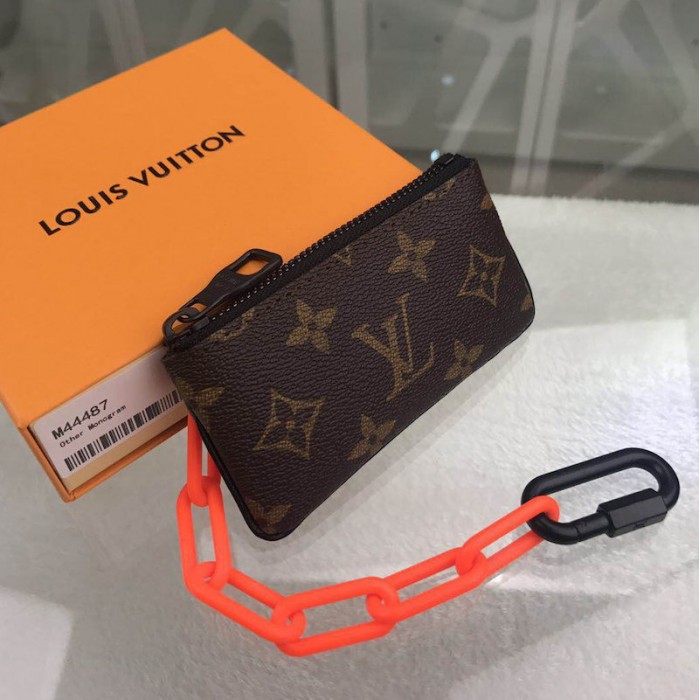LV Monogram Solar Ray coated canvas Key Pouch M44487
