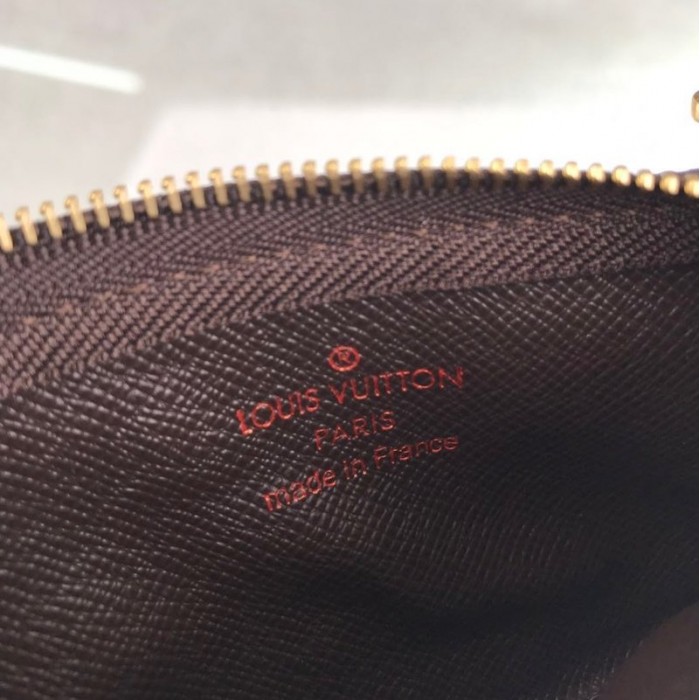 LV Damier Ebene Key Pouch N62658