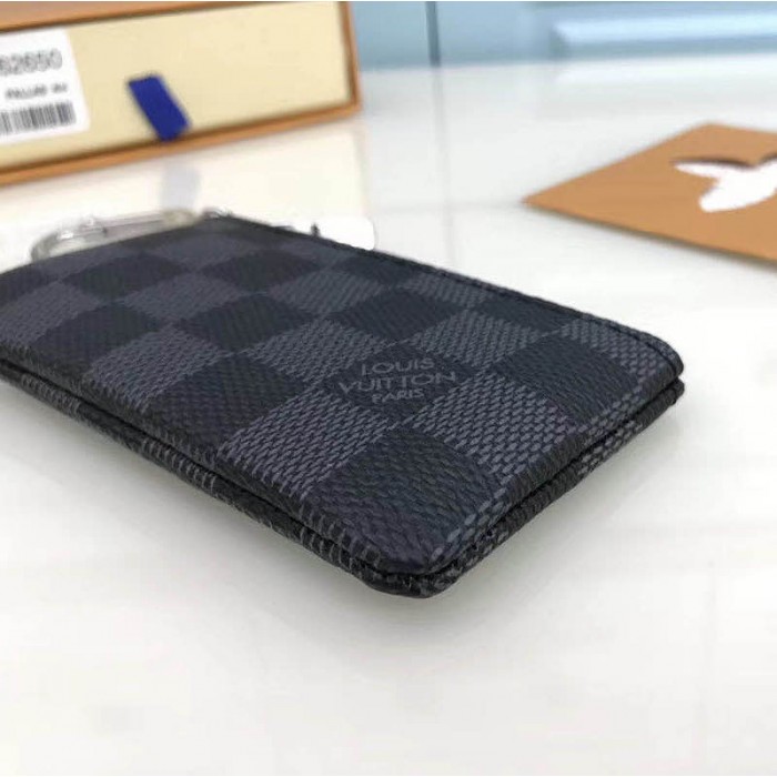 LV Damier Graphite Key Pouch N60155